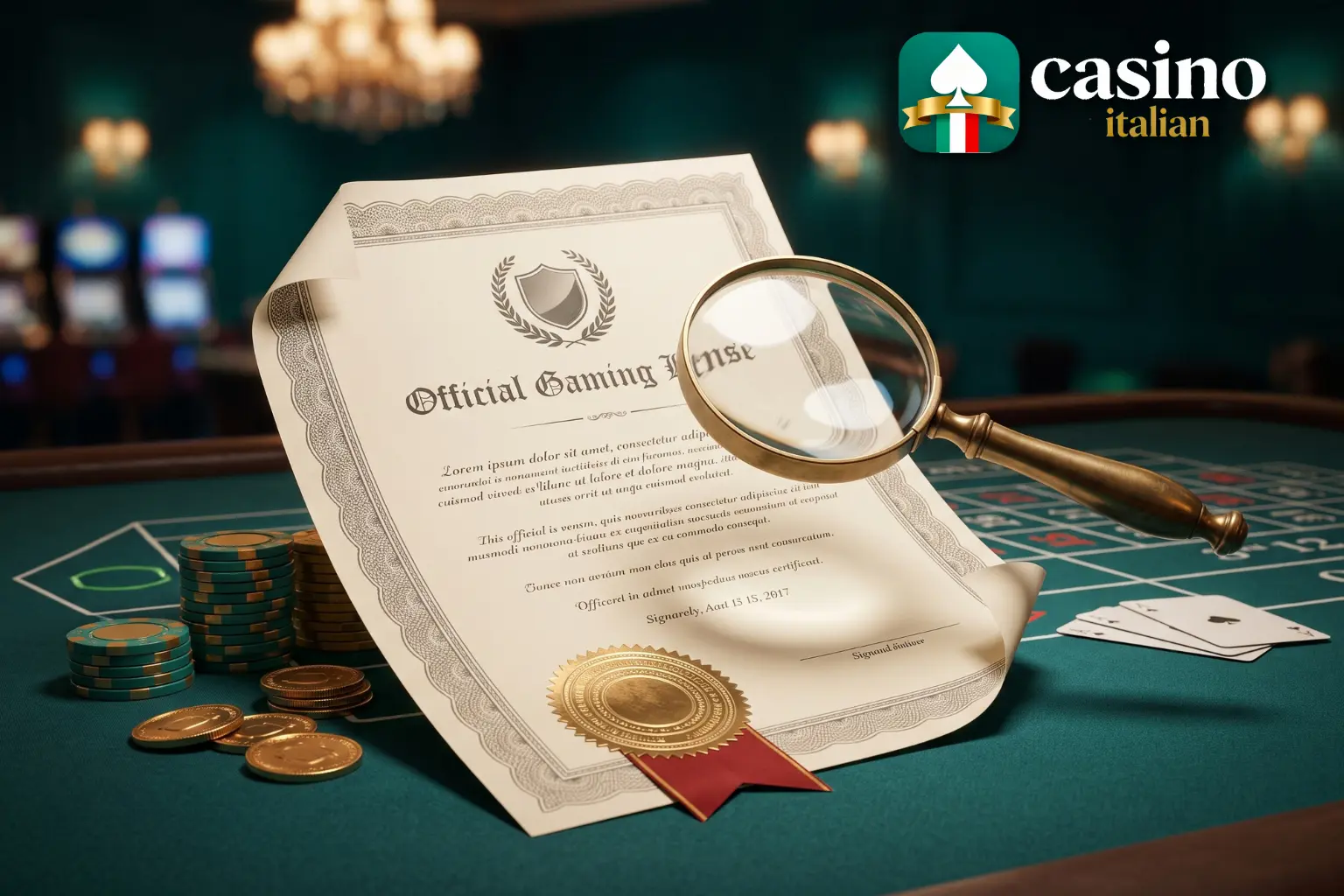 Verifica della licenza ADM, MGA o offshore del casino online.